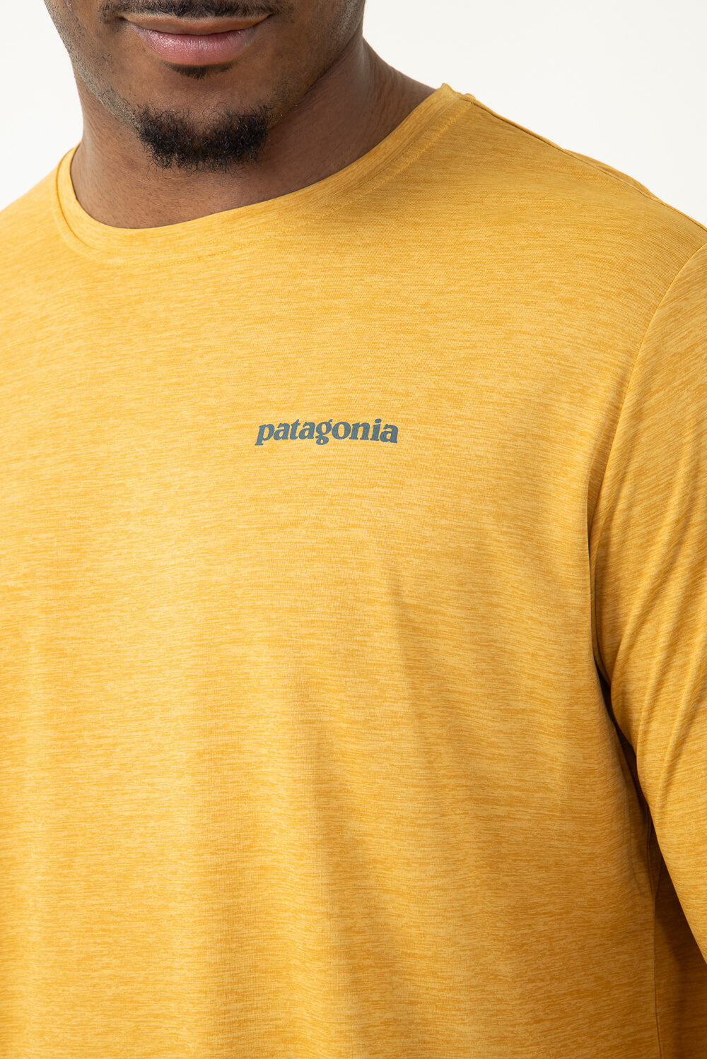Patagonia Men's Long-Sleeve Capilene Cool Daily Graphic T-Shirt in Yel –  Glik's