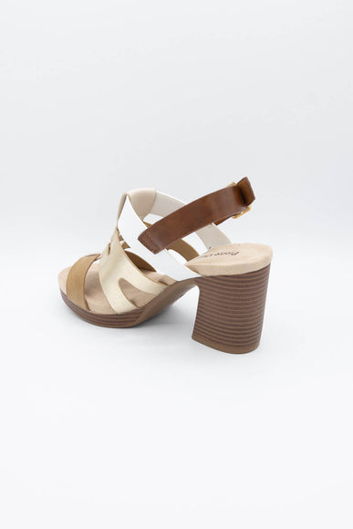 Pierre Dumas Morgen Wedges for Women in Gold