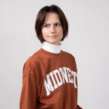 1897 Active Midwest Sweatshirt for Women in Rust