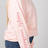 Simply Southern Shirts Long Sleeve Silly Goose for Women in Reef