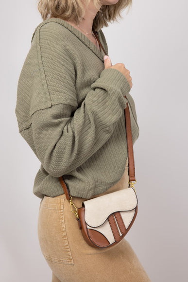 Saddle Bag for Women in Camel