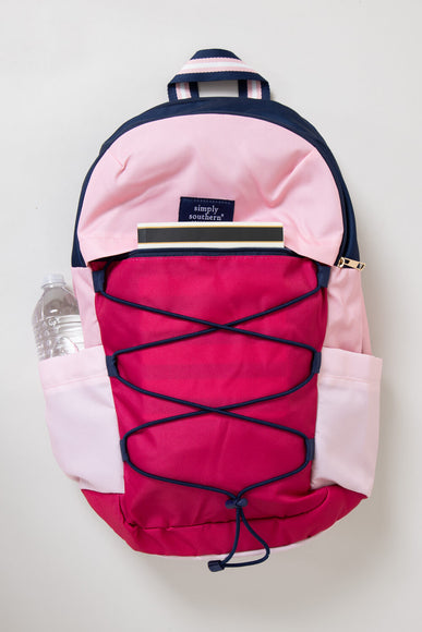 Simply Southern Backpack in Punch Color Block