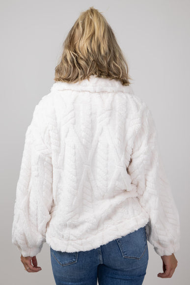 Simply Southern Jess Shacket for Women in Snow