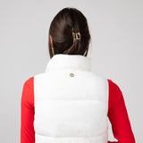 Simply Southern Lightweight Packable Vest for Women in Ivory