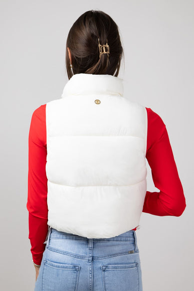 Simply Southern Lightweight Packable Vest for Women in Ivory