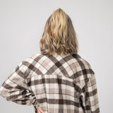 Simply Southern Plaid Shacket for Women in Patch