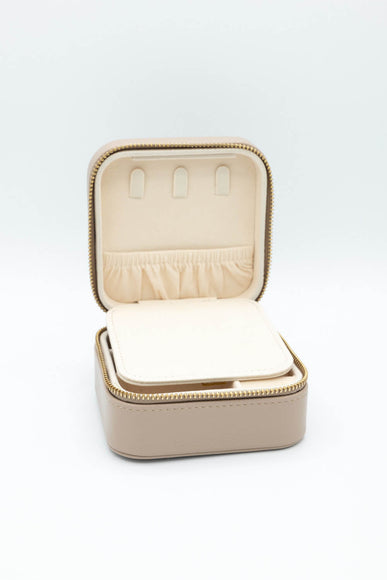 Simply Southern Small Jewelry Box Case in Almond