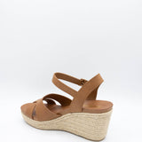 Soda Front Rope Wedges for Women in Brown