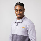 Simply Southern Quarter Snap Pullover for Men in Smoke