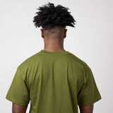 The North Face Box Fit T-Shirt for Men in Forest Olive 