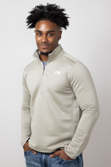 The North Face DotKnit Thermal 1/4/ Zip for Men in Grey