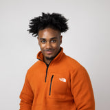 The North Face Yumiori Quarter Zip for Men in Copper 