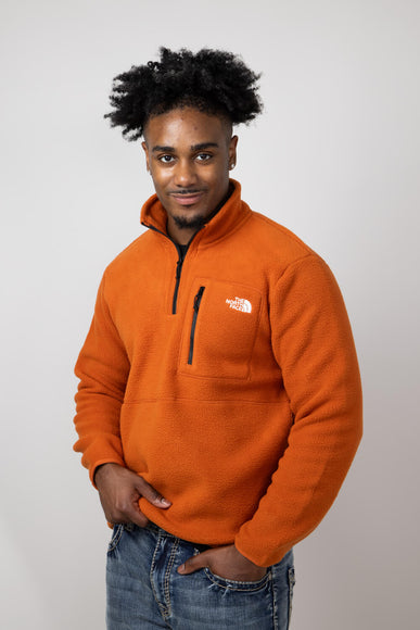 The North Face Yumiori Quarter Zip for Men in Copper 