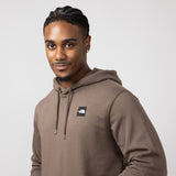 The North Face Box Logo Hoodie for Men in Brown