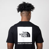 The North Face Box Logo T-Shirt for Men in Black