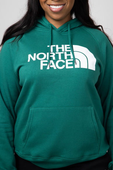 The North Face Half Dome Hoodie for Women in Evergreen