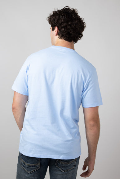 The North Face Half Dome T-Shirt for Men in Cornflower Blue