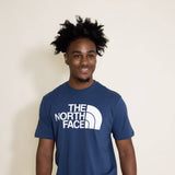 The North Face Half Dome T-Shirt for Men in Shady Blue