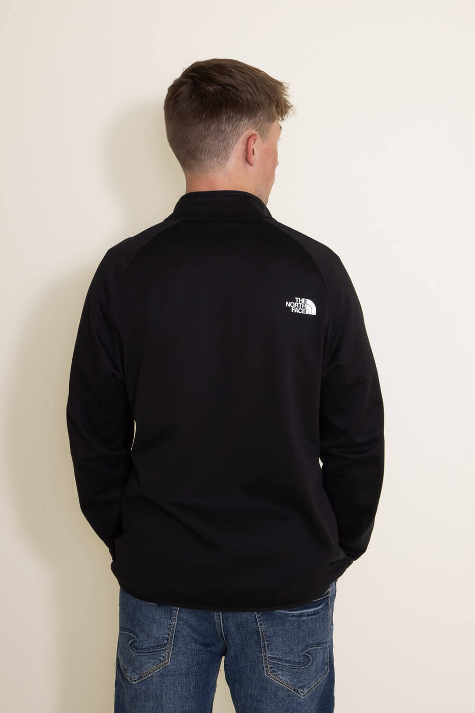The North Face Canyonlands Half Zip for Men in Black | NF0A5G9W