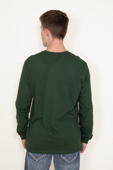 The North Face Long Sleeve Sleeve Hit T-Shirt for Men in Green 