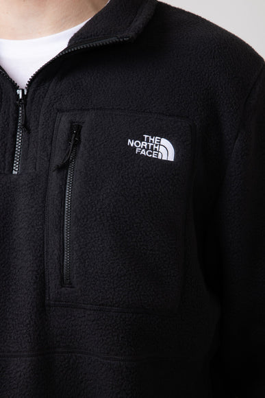 The North Face Yumiori Fleece Quarter Zip for Men in Black