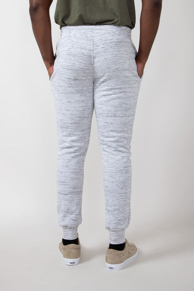 Sherpa Lined Joggers for Men in White