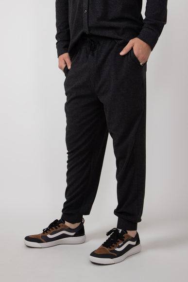 Thread & Supply Discovery Joggers for Men in Black Heather