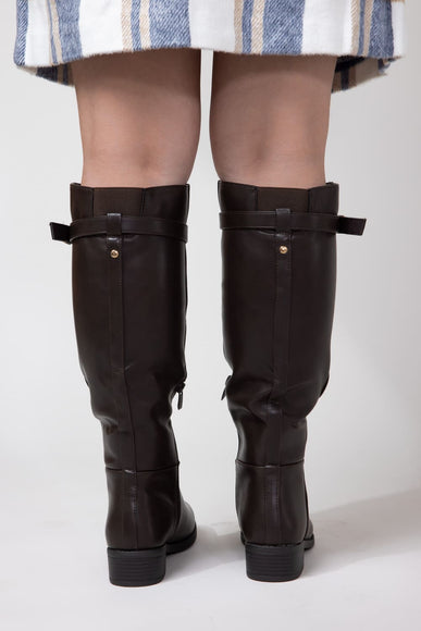 Top Moda Alana Tall Boots for Women in Brown