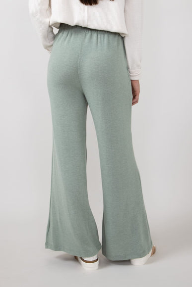 Wide Leg Lounge Pants for Women in Olive