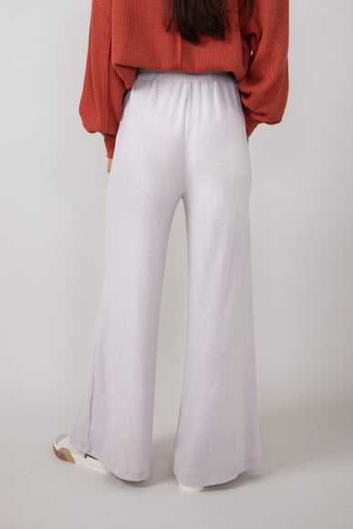 Wide Leg Lounge Pants for Women in Vintage Ash Rose