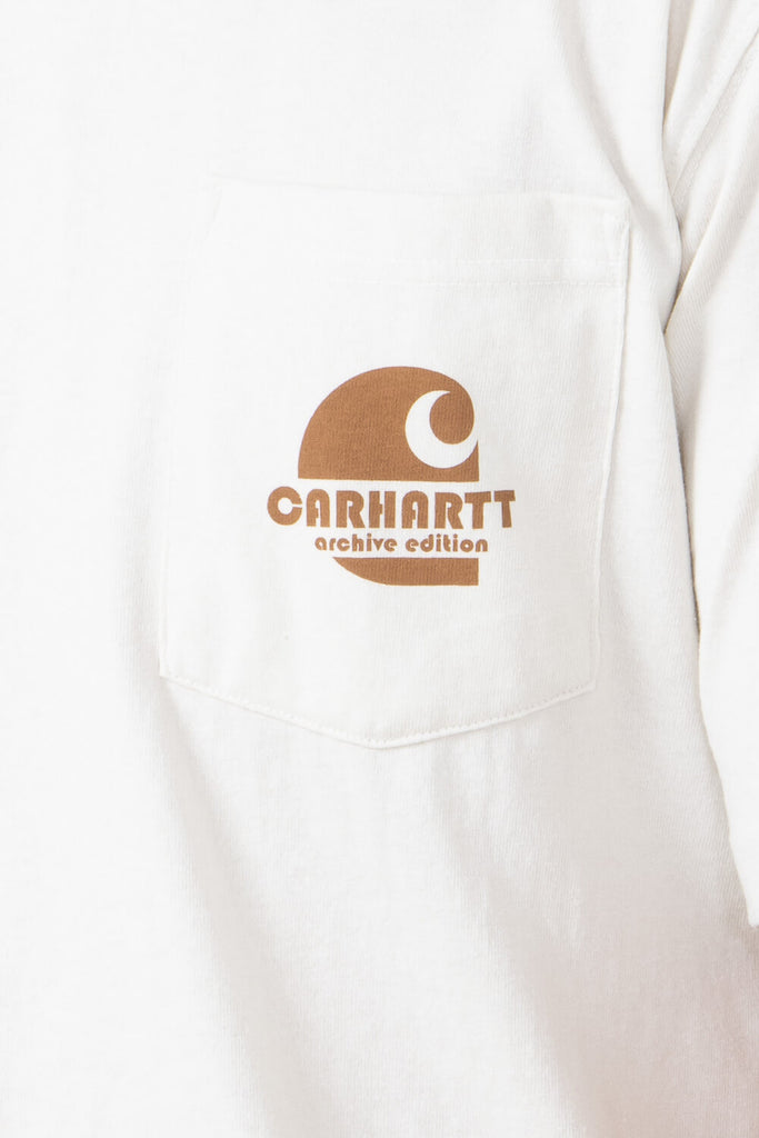 Carhartt Men's Loose Fit HW Camo Logo Long Sleeve T-shirt