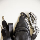 Simply Southern Sling Bag in Black