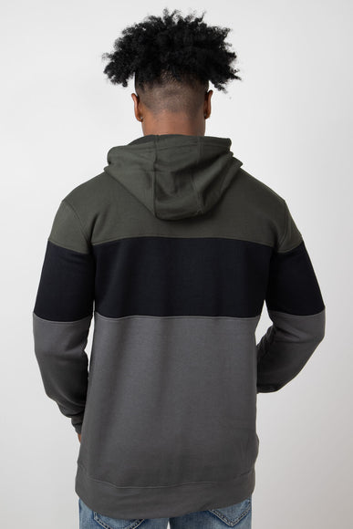 1897 Active Colorblock Hoodie for Men in Dark Green