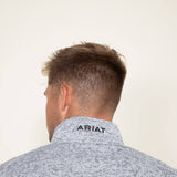 Ariat Caldwell 1/4 Zip for Men in Heather Grey