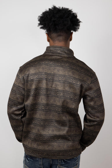 Ariat Wesley Sweater for Men in Brown Serape