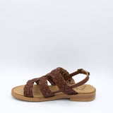 Blowfish Malibu Awluv Braid Sandals for Women in Henna Brown