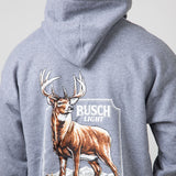 Busch Buck Hoodie for Men in Grey