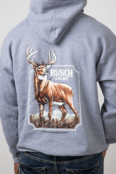 Busch Buck Hoodie for Men in Grey