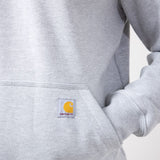 Carhartt Loose Fit Rain Defender Quarter Zip for Men in Grey