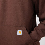 Carhartt Loose Fit Rain Defender Quarter Zip for Men in Mocha