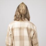 Carhartt Loose Fit Twill Shirt Jacket for Women in Oat Milk