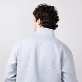 Carhartt Midweight Quarter Zip for Men in Heather Grey