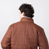 Carhartt Rain Defender Insulated Rain Jacket for Men in Mocha