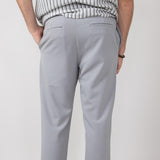 Denim & Flower Smart Jogger Pants for Men in Grey