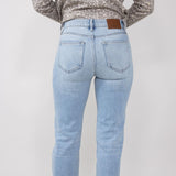 Hidden High Rise Ella Wide Straight Leg Jeans for Women