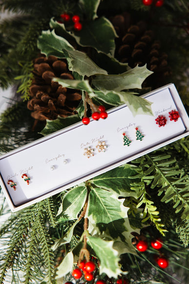 Holiday Earrings Gift Box Set