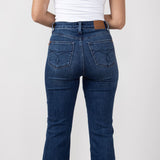 Judy Blue Embroidered Back Pocket Bootcut Jeans in Short for Women