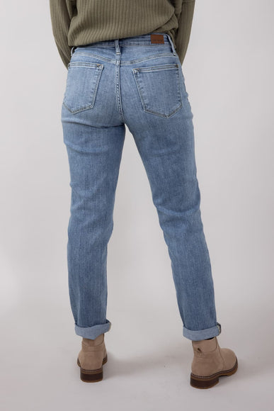 Judy Blue Mid Rise light Wash Boyfriend Jeans for Women