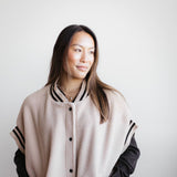 Sherpa Vest for Women in Camel 