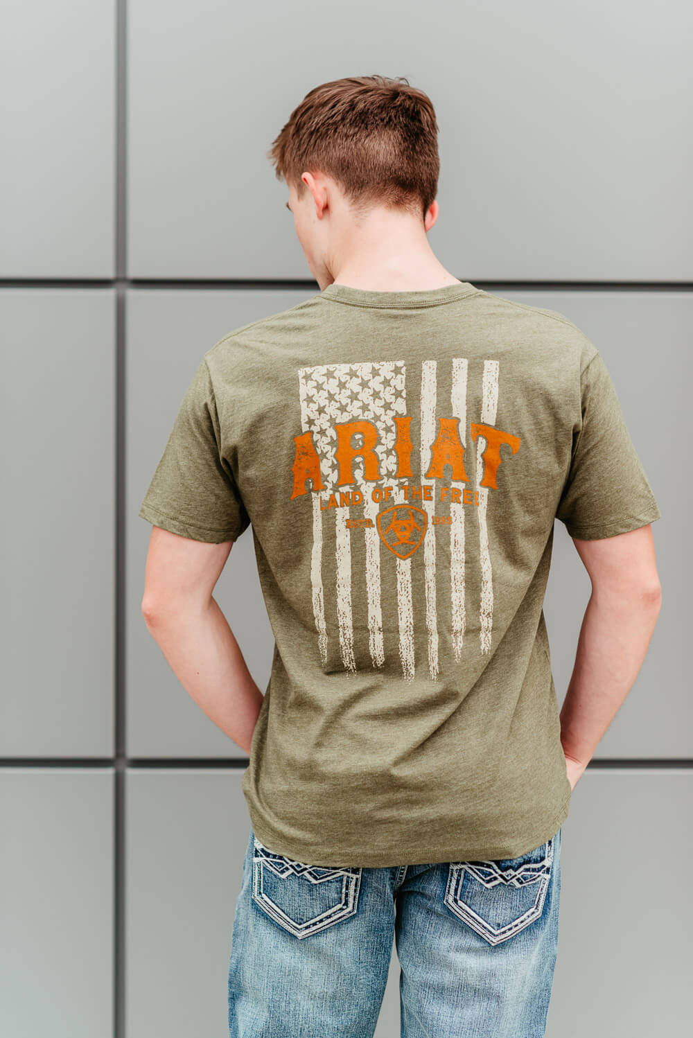 Ariat Bronco Flag T-Shirt